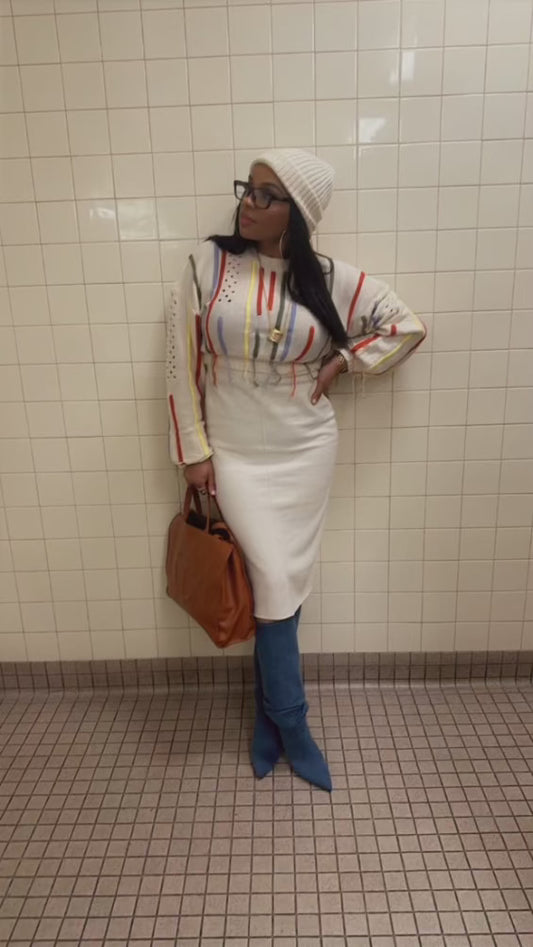 Tassel addiction sweater