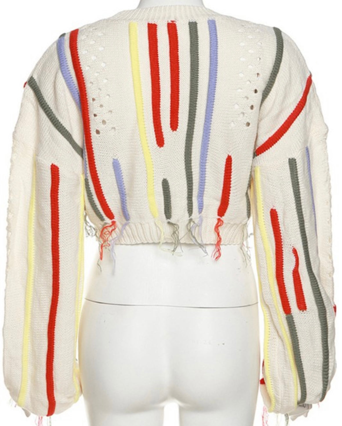 Tassel addiction sweater